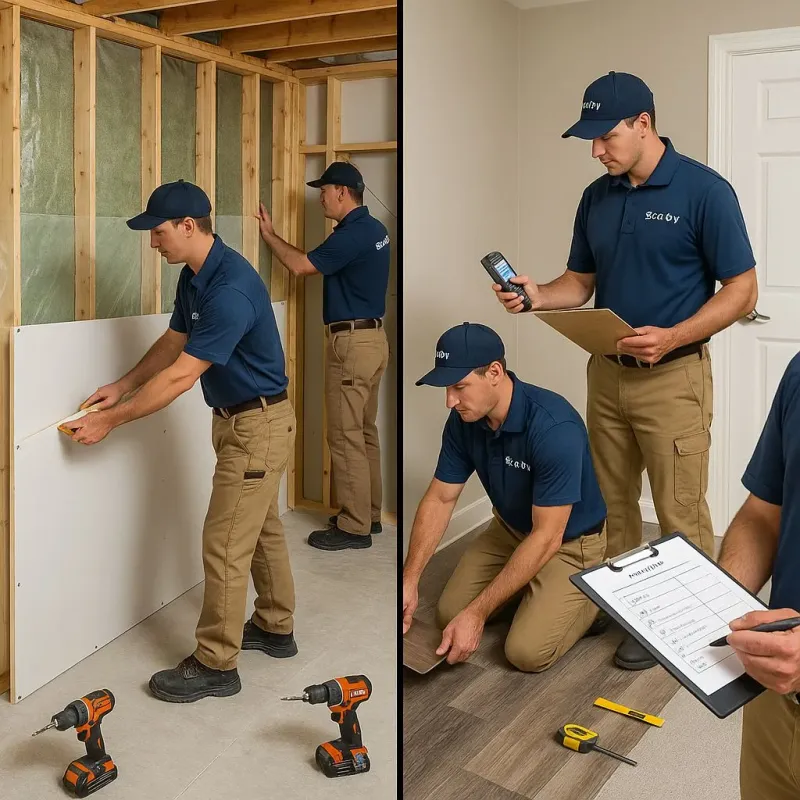 Repairs and Reconstruction process in Waynesburg, PA